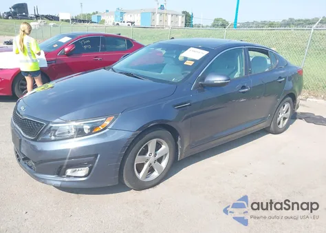2015 Kia Optima Lx z USA, uszkodzony, nr VIN 5XXGM4A73FG371635